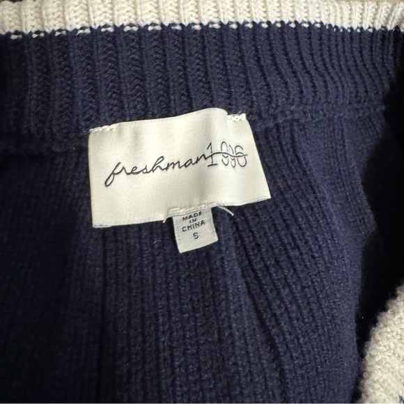 Freshman Navy Sweater Mini Skirt - Picture 3 of 3